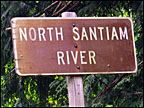 north santiam sign graphic